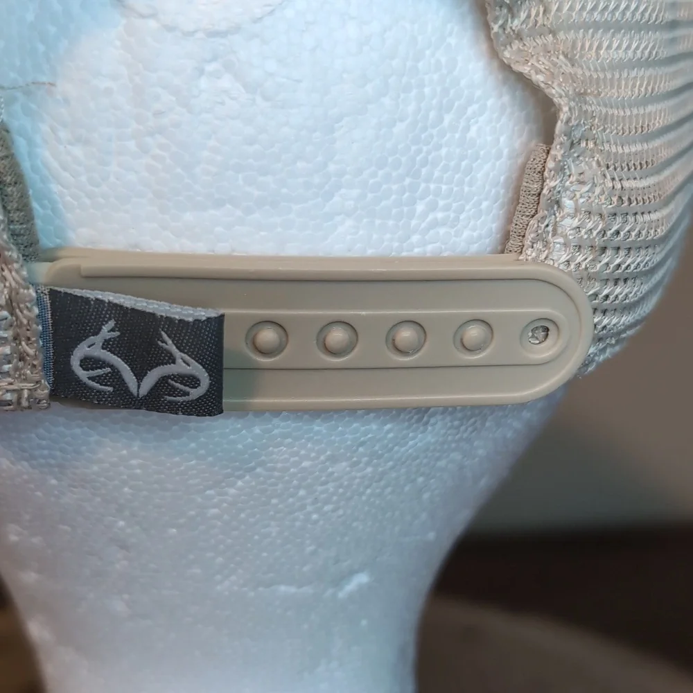 Realtree Camouflage Soft Stretch Sweatband Antler Design Baseball Hat Cap